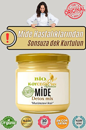 Detox Mix | %100 Doğal Mide Asidi Şişkinlik Gaz Sorunlarına Bitkisel Çözüm