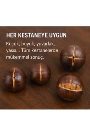 Kestane Çizici - Ergonomik Kestane Kesici - Güvenli Kestane Çizici - Kestane Çizme Bıçağı