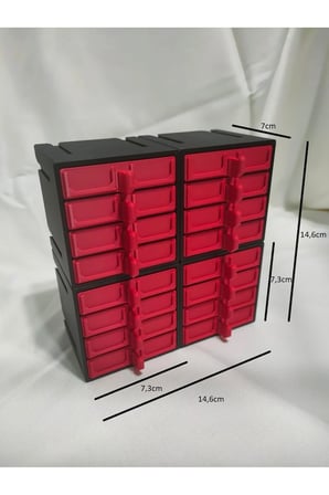 Mini Çekmeceli Organizer Çok Amaçlı Düzenleyici