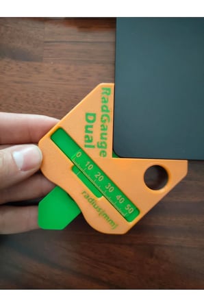 Radius Ölçer R1-50mm İç Ve Dış