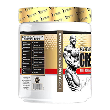 Dexter Jackson Micronized(Mikronize) Gold Line Creatine 300 gram