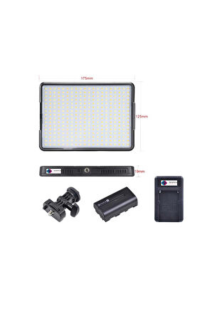 Deyatech Pro 320 Led Video Kamera işiği Led Işık YouTube TikTok Instagram