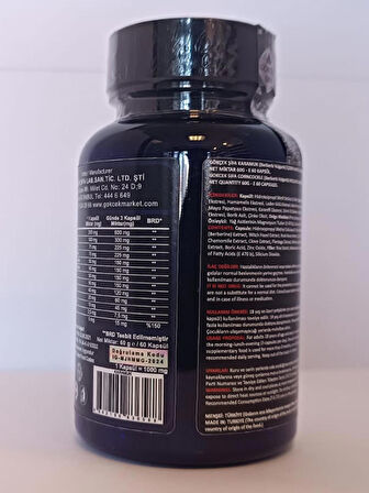 Karamuk Kapsül (Berberin Capsule)