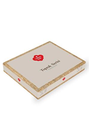Cotton Box Toprak Vertu Antrasit Çift Kişilik Nevresim Takımı