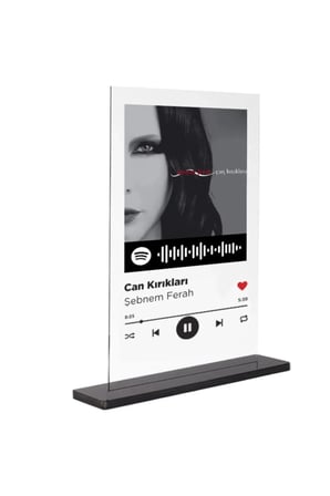 Dekori_Spotify Plak - Can Kırıkları / Şebnem Ferah 15x20cm