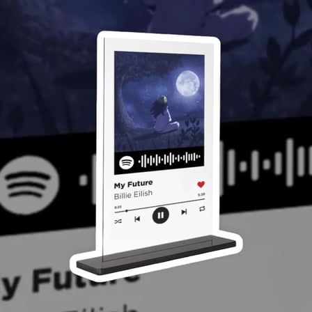 Dekori-Spotify Plak - My Future / Billie Eilish 15x20cm