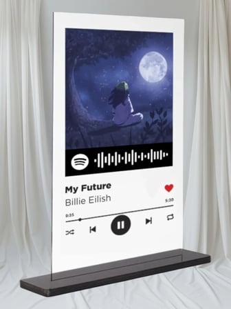 Dekori-Spotify Plak - My Future / Billie Eilish 15x20cm