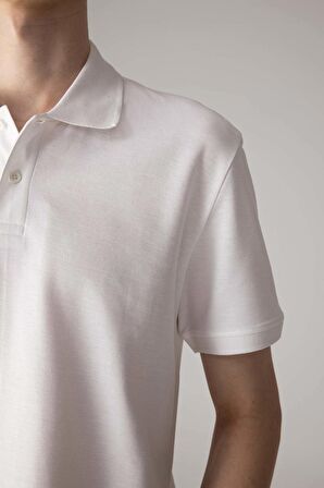 DeFacto Regular Fit Kısa Kollu Basic Düz Pike Kumaş Polo Tişört C1293AX24SPWT34