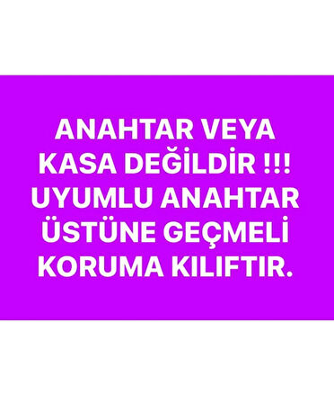 Bmw F30 F32 F10 F20 Uyumlu Anahtar Koruma Kılıfı 2.Resime Bakınız Mavi Renk