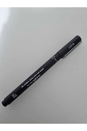 Uni-Ball Çizim Kalemi Akrilik Uçlu Fine Line Pin 0.03 MM Siyah (3 adet)