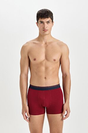 DeFacto Regular Fit Kareli 3'lü Boxer C9561AX24WNNV135