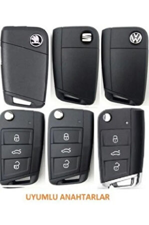 Seat Leon Fr İbiza Fr Arona Ateca Uyumlu Karbon Anahtar Kılıfı 2.Resime Bakınız