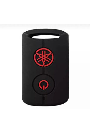 Yamaha 2020 Ye Kadar Xmax 125 250 300 400 2024 E Kadar Nmax Uyumlu Anahtar Kılıfı Siyah/Kırmızı