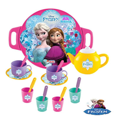 Frozen Tepsili Çay Takımı Seti