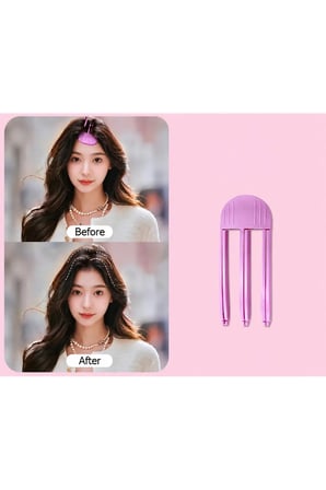 Pratik Saç Hacim Veren Klips Aparatı 3 Dişli / Hair Volume Clip / Tepe Dolgunlaştırıcı Saç Aparatı