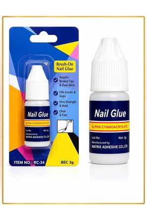 Extra Etkili Profesyonel Nail Glue Takma Protez Tırnak Yapıştırıcısı