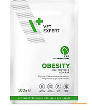 Vet Expert Obesity Diabetic Kedi Maması 100 gr* 12 adet 