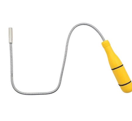 Spiral Yaylı Uzun Mıknatıs 50 Cm Bükülebilir Manyetik Mıknatıs Düşen Metal Vida Somun Alma Mıknatısı