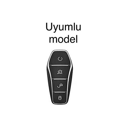 Byd Atto 3 Uyumlu Anahtar Koruma Kılıfı Lütfen Uyumlu Anahtar Modeline Bakınız