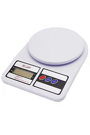 Yakut Hassas Dijital LCD Ekranlı Mutfak Terazisi Tartısı - 10 Kg. Kapasiteli - 1 Adet