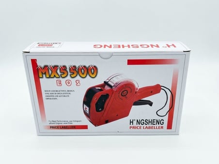 MX-5500 Etiket Makinesi Fiyatlandırma Etiket Tabancası Yeni Sürüm 8 Hane