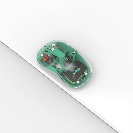 Kablosuz Şeffaf Mouse Bluetooth Bağlantı Mouse Usb Bağlantı veya Type-C Yeni Nesil Bağlantı 