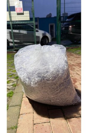 Doğal Geri Dönüştürülmüş Kağıt Bazlı Beyaz Kırpık Hayvan Altlığı | Evcil Hayvan Yuvası İçin