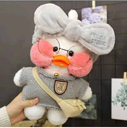 Sekk O Lalafanfan Karikatür 30 Cm Beyaz Ördek Aksesuarlar Görselde Gördüğünüz Model Ile Gönderiliyor 