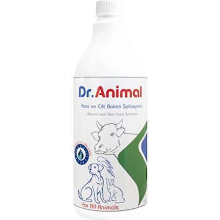 Dr. AnimaI Yara Ve Cilt Bakım Solüsyonu 1 Litre