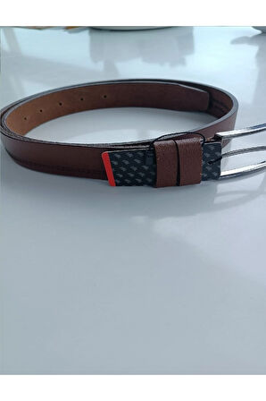 HAKİKİ DERİ ERKEK KOT PANTOLON VE SPOR PANTOLON KEMERİ