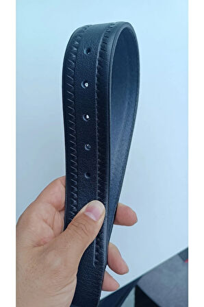 HAKİKİ DERİ ERKEK KOT PANTOLON VE SPOR PANTOLON KEMERİ