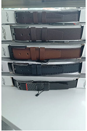 HAKİKİ DERİ ERKEK KOT PANTOLON VE SPOR PANTOLON KEMERİ