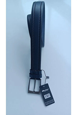 HAKİKİ DERİ ERKEK KOT PANTOLON VE SPOR PANTOLON KEMERİ