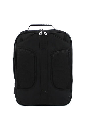 17.3'' Usb Çıkışlı Siyah Laptop Sırt Ve Omuz Çantası Suya Dayanıklı Yüzey Mat Ergonomik Omuz Askılı