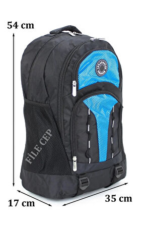Ortopedik Dağcı Sırt Çantası 35-40 Litre Su Geçirmez Kumaş