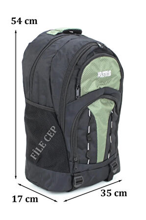 Ortopedik Dağcı Sırt Çantası 35-40 Litre Su Geçirmez Kumaş
