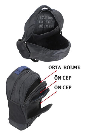 Ortopedik Dağcı Sırt Çantası 35-40 Litre Su Geçirmez Kumaş