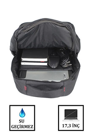 17,3 Inç Laptop Sırt Çantası Darbeye Dayanıklı Geniş Iç Hacim