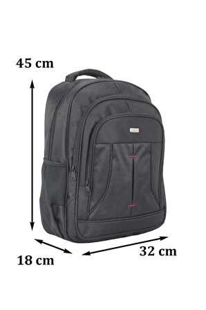 17,3 Inç Laptop Sırt Çantası Darbeye Dayanıklı Geniş Iç Hacim