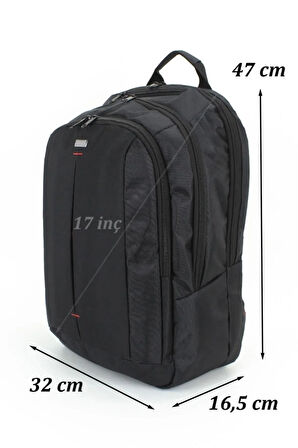 17,3 Inç Laptop Çantası Geniş Hacimli Suya Dayanıklı Yüzey Darbeye Dayanıklı