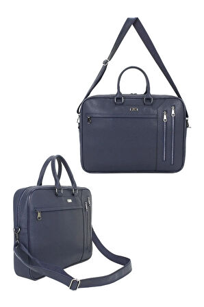 Erkek/kadın El Çantası 17,3''laptop Bölmeli Askılı Mat Destekli Sugeçirmez Dış Yüzey