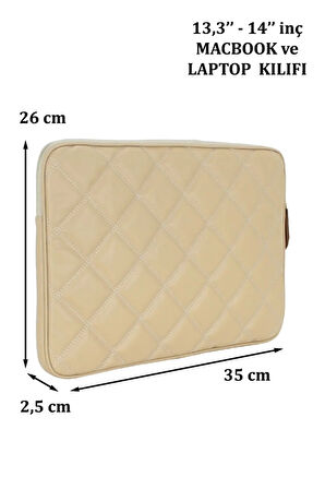 Macbook Pro Air 13'' & 13.3'' 14'' Inç Laptop Kılıfı Suya Dayanıklı Darbe Destekli