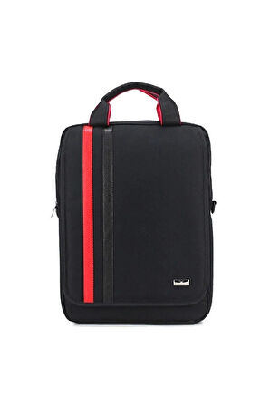 Detaylı Laptop Sırt Omuz Ve El Çantası 15.6'' Mat Destekli Omuz Askılı