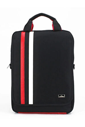 Detaylı 15.6'' Laptop Sırt Omuz Çantası Mat Destekli Omuz Askılı Suya Dayanıklı