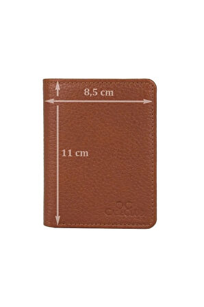 Hakiki Deri Kartlık Kimlik Ehliyet Kağıt Para Ve On Adet Kartlık Bölmeli Kartlık 0035