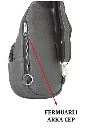 Çift Yönlü Göğüs Ve Sırt Çantası Şık Tasarım