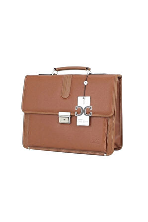 Kilitlenebilir 15.6 Inç Taba Notebook Evrak Çantası