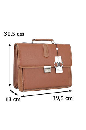 Kilitlenebilir 15.6 Inç Taba Notebook Evrak Çantası