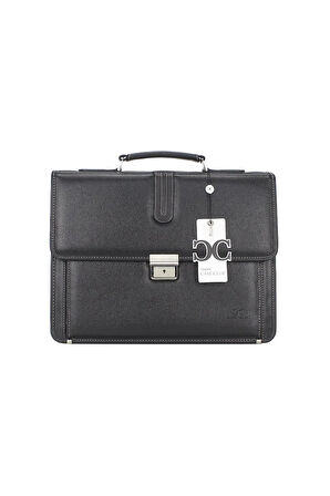 Kilitlenebilir 15.6 Inç Siyah Notebook Evrak Çantası