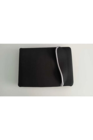 Suya Dayanıklı Neopren Notebook Tablet Ipad Macbook Pro Air Siyah Laptop Kılıfı Çantası 13" Inç 15"